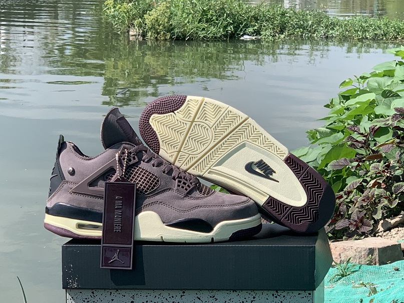 A Ma Mani re x Air Jordan 4 Violet Ore