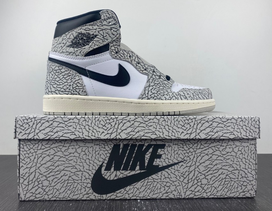 Air Jordan 1 Gen High OG Elephant AJ1 2.0 Style No.DZ5485-052 46 Ships Now