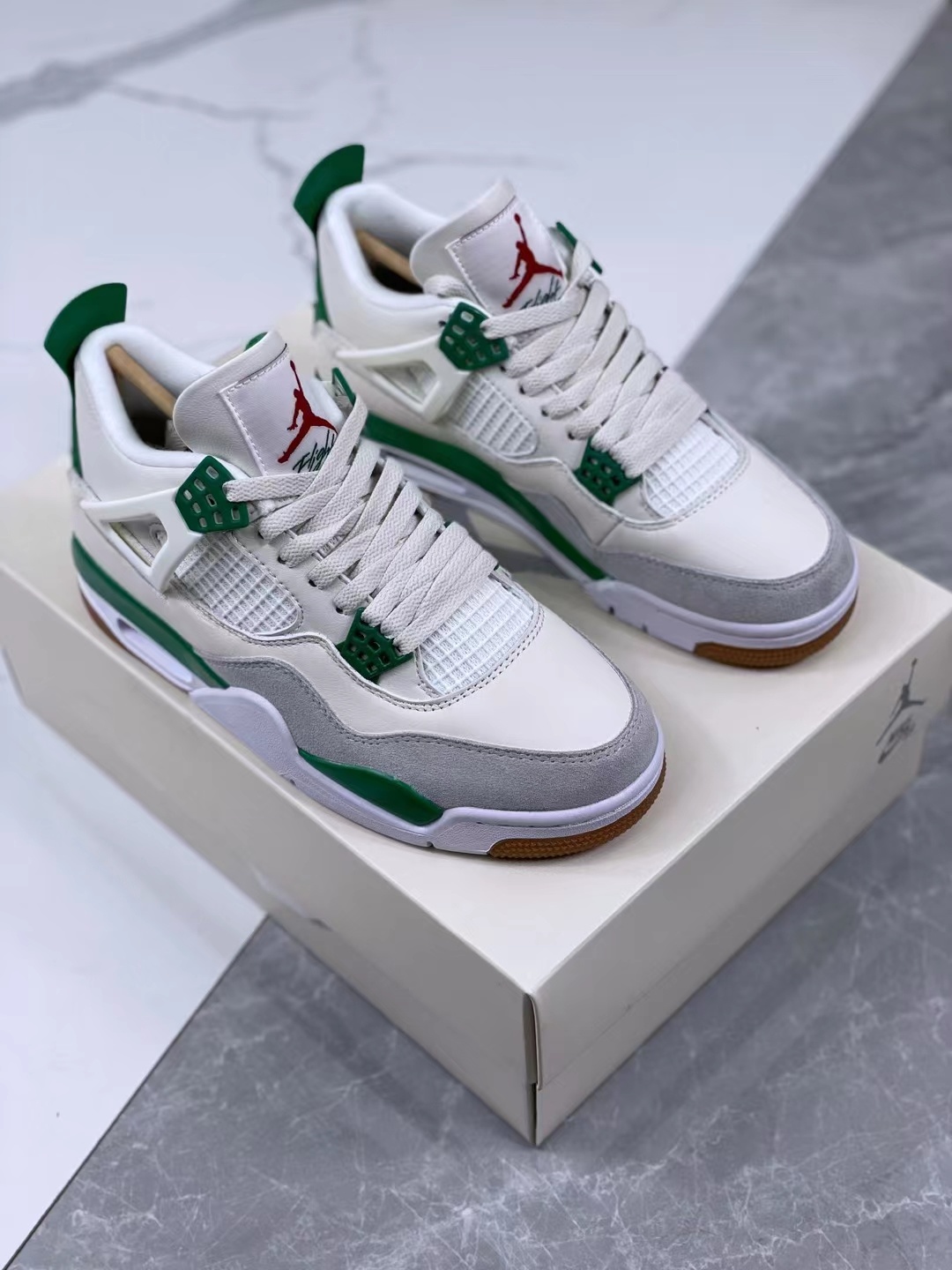 Nike SB x Air Jordan 4 Pine Green Style No. DR5415-103 47.5