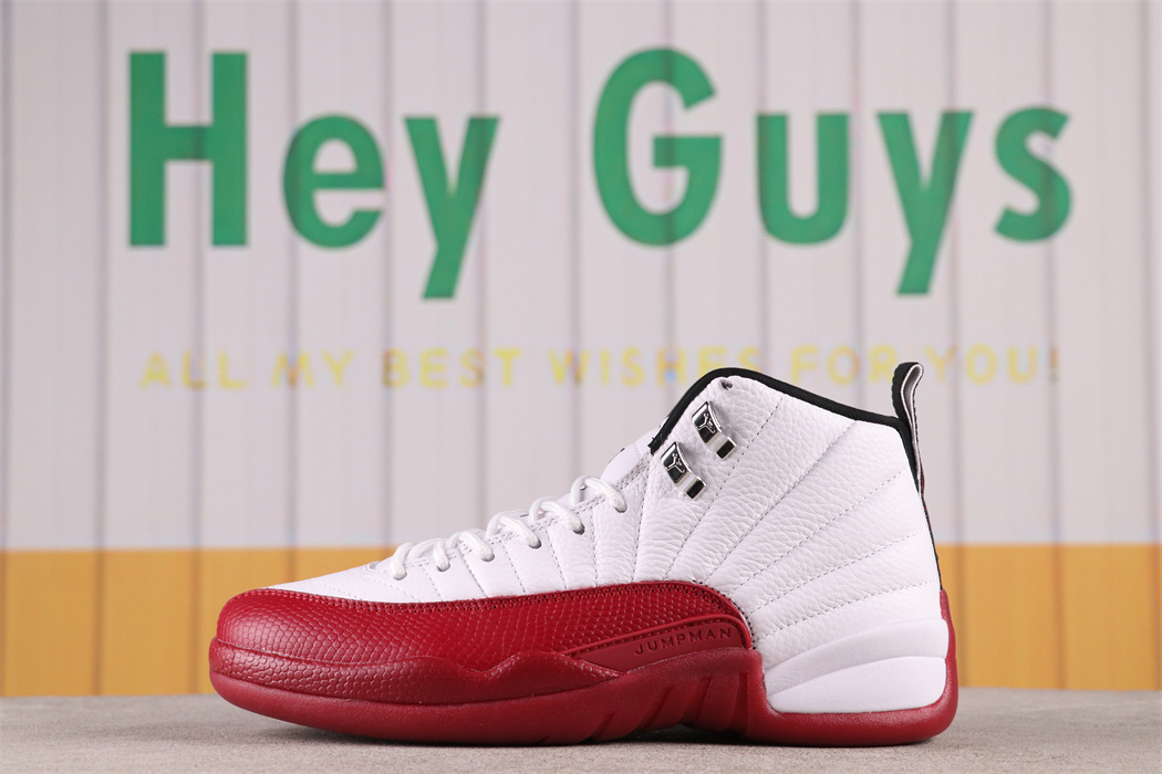 Air Jordan 12 Cherry Style No. CT8013-116 AJ12High-Top