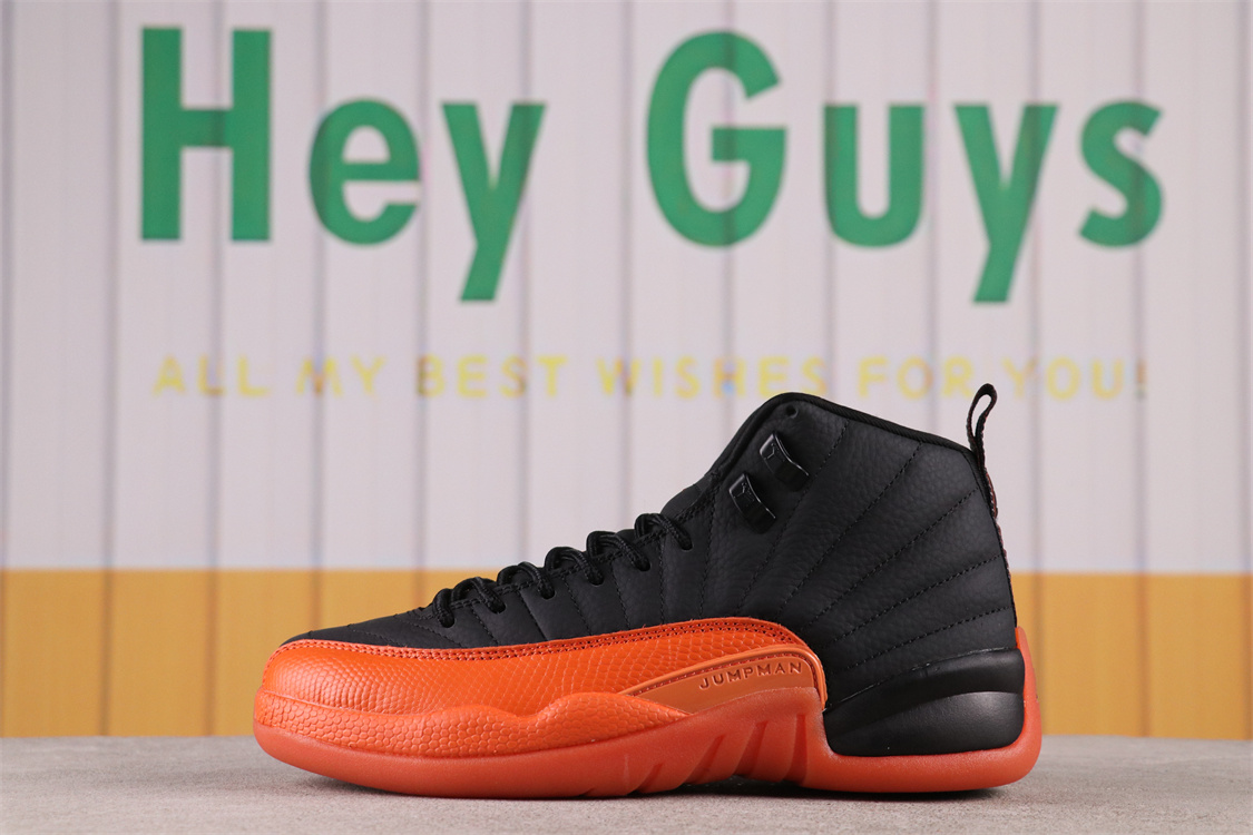 Air Jordan 12 WMNS Brilliant Orange Style No. FD9101-081 AJ12High-Top