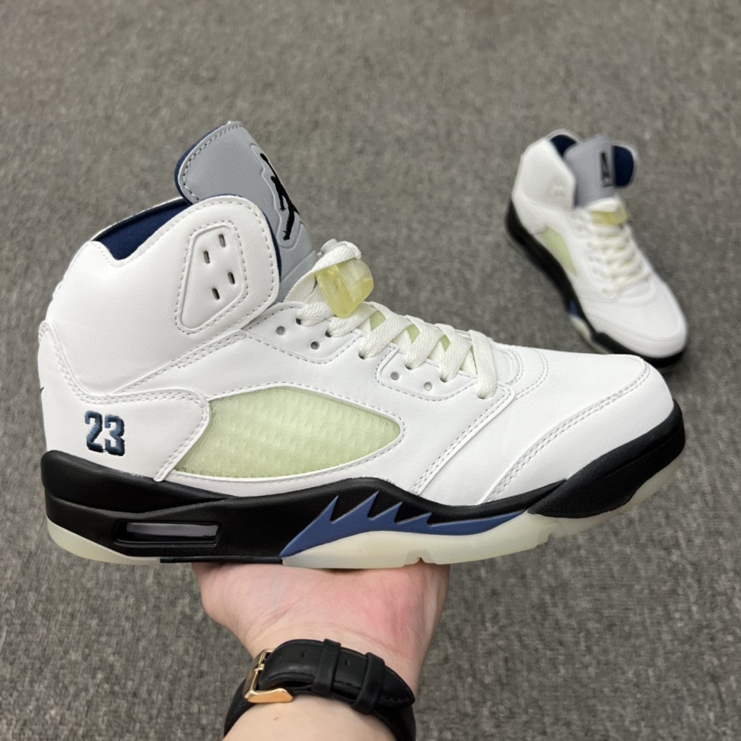 Air Jordan 5 Retro Photon Dust High-Top AJ5 Gen JordanBasketball Shoes Style No. FZ5758-004 47.5