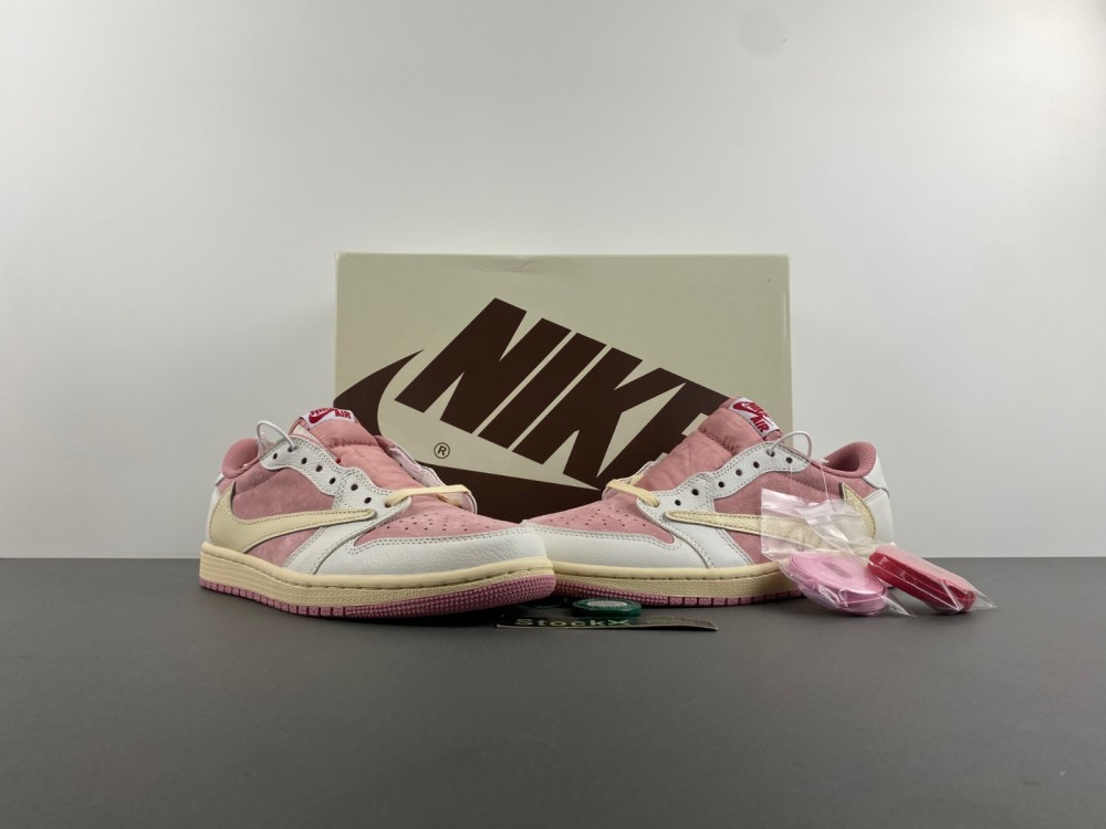 AuthenticR Air Jordan 1 Gen Travis Scott x Low OG Reverse SwooshLow-Top Style No.DM7866-600 23 47.5 Ships Now