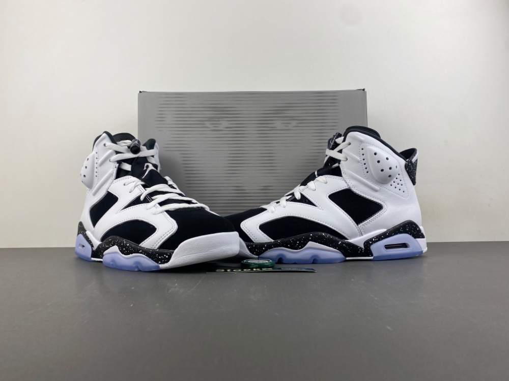 F Air Jordan 6 Gen Oreo' New2026 Style No.CT8529-108 VersionF 41 13 Ships Now4-3