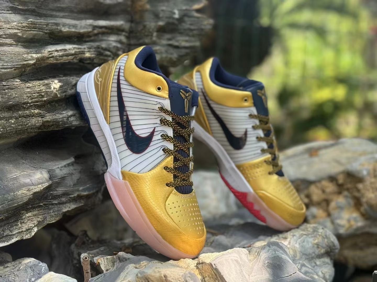 Nike Kobe 4 Protro Gold Medal FQ3544-100 2024