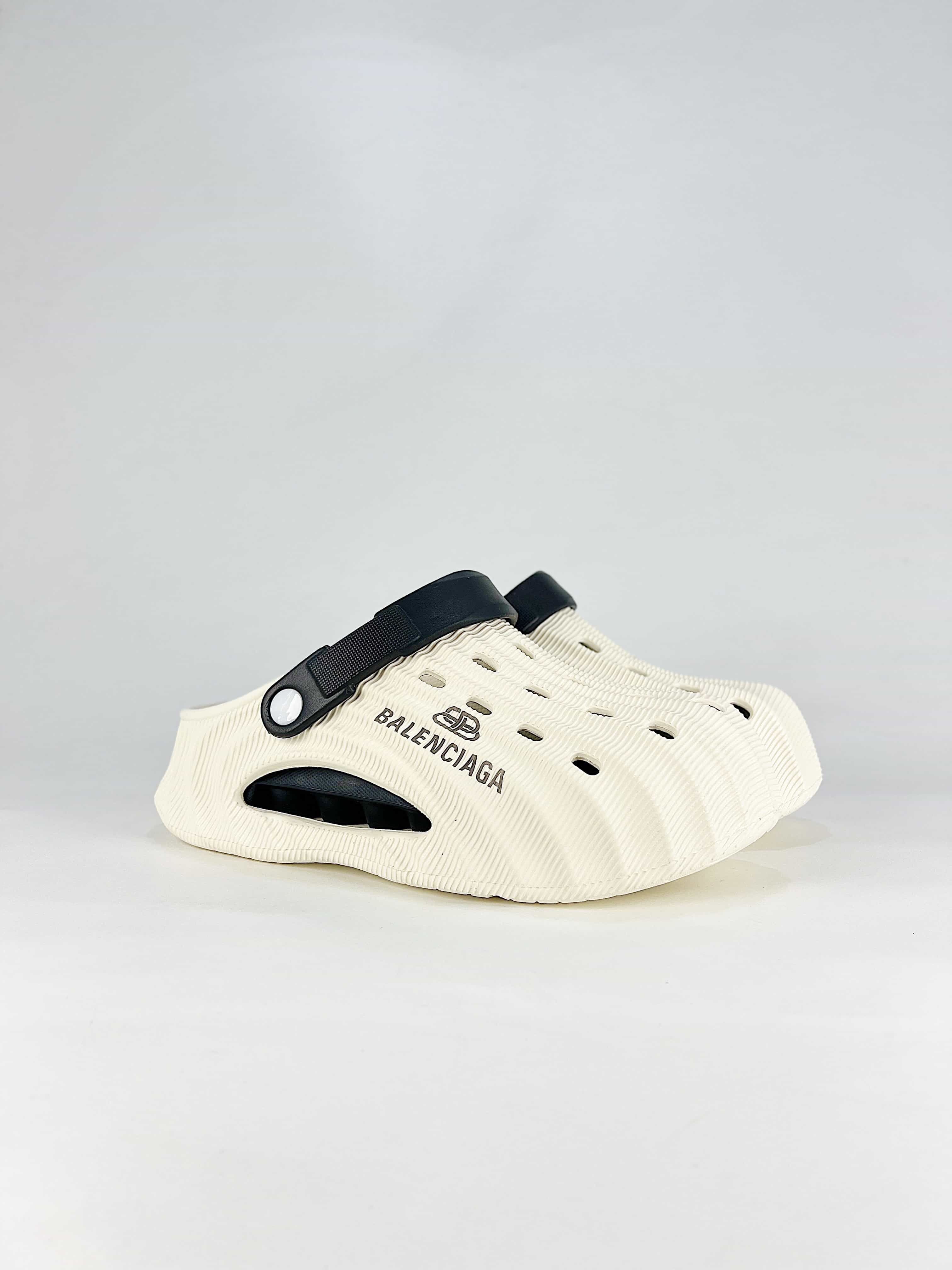 Balenciaga SummerEVACloud-FoamWovenLightweightUnisexClog2-in-1 IndoorSandals