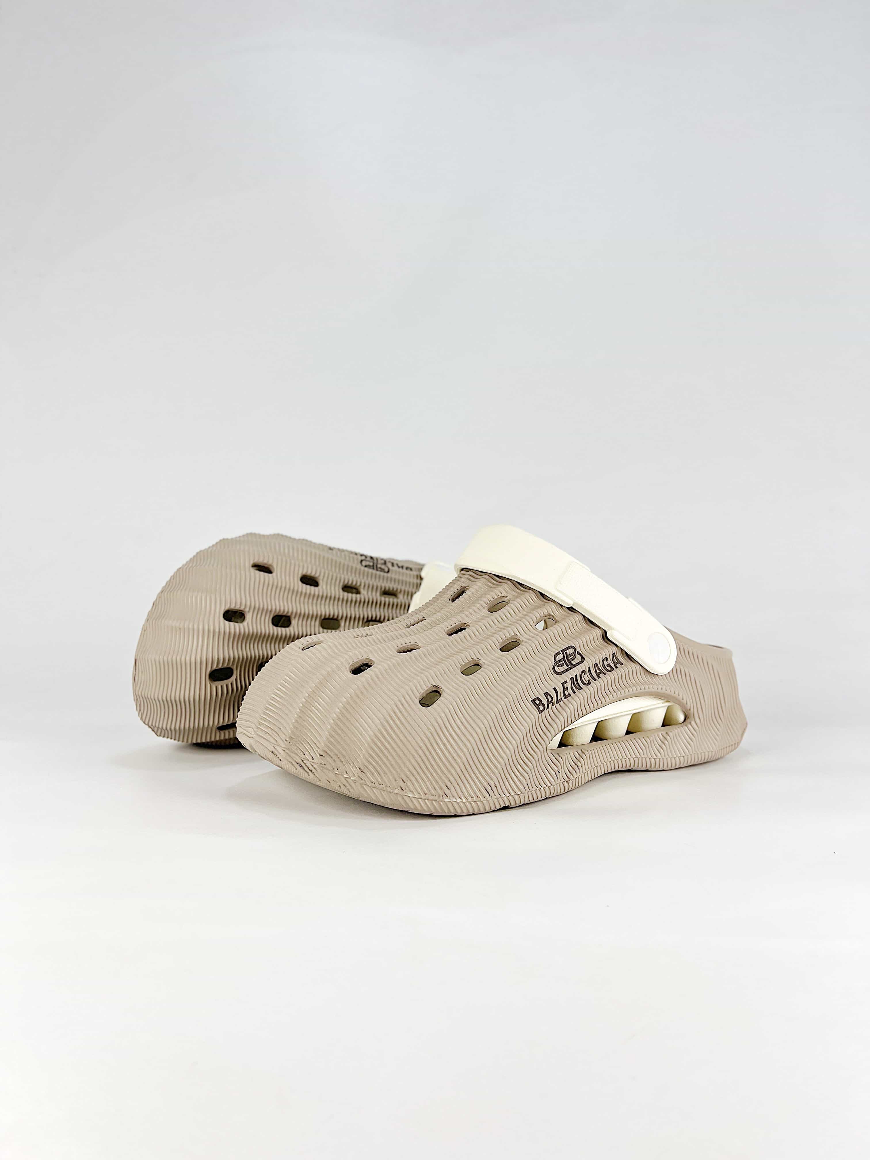Balenciaga SummerEVACloud-FoamWovenLightweightUnisexClog2-in-1 IndoorSandals