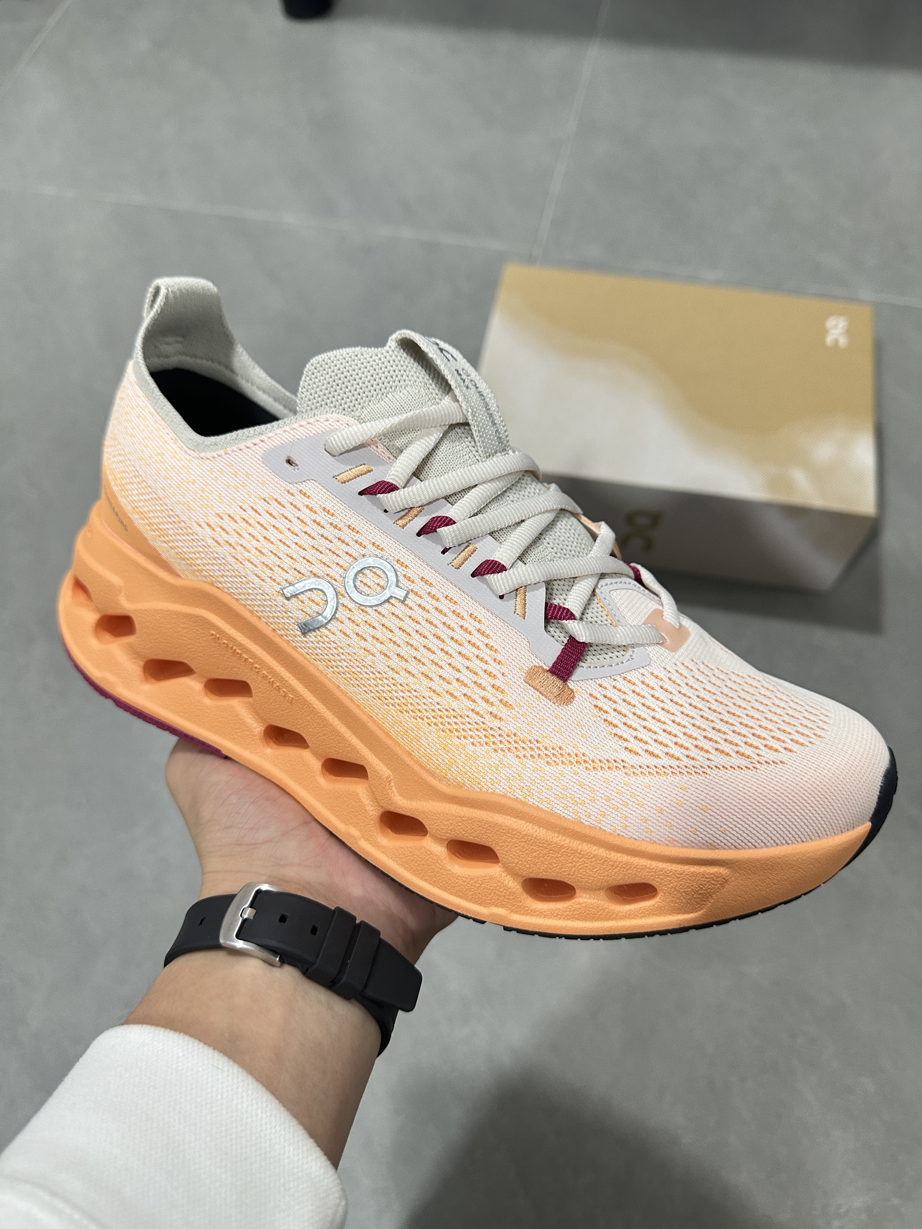On Running On Cloudsurfer Max